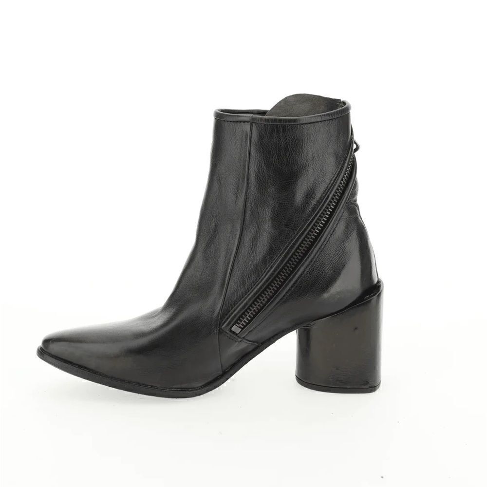 A.S.98 Earl Pointed Toe Western Boots size 38EU Black - Picture 9 of 9